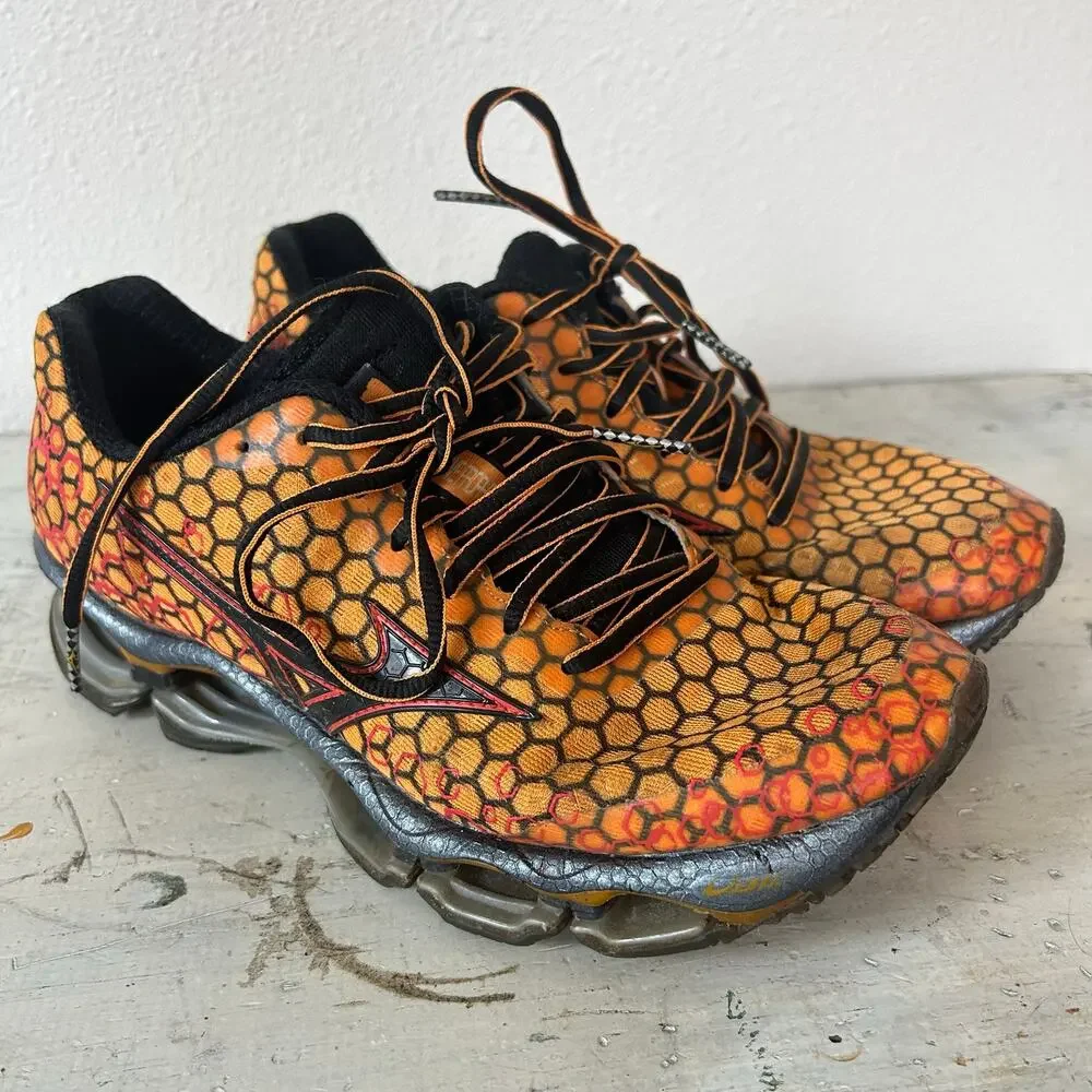 Mizuno Wave Prophecy 3 Honeycomb Running Shoes Women’s Size 7 Rare Y2K Techwear